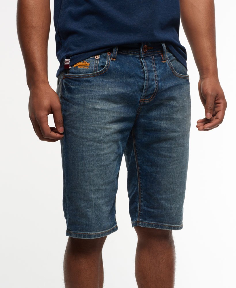 superdry jean shorts
