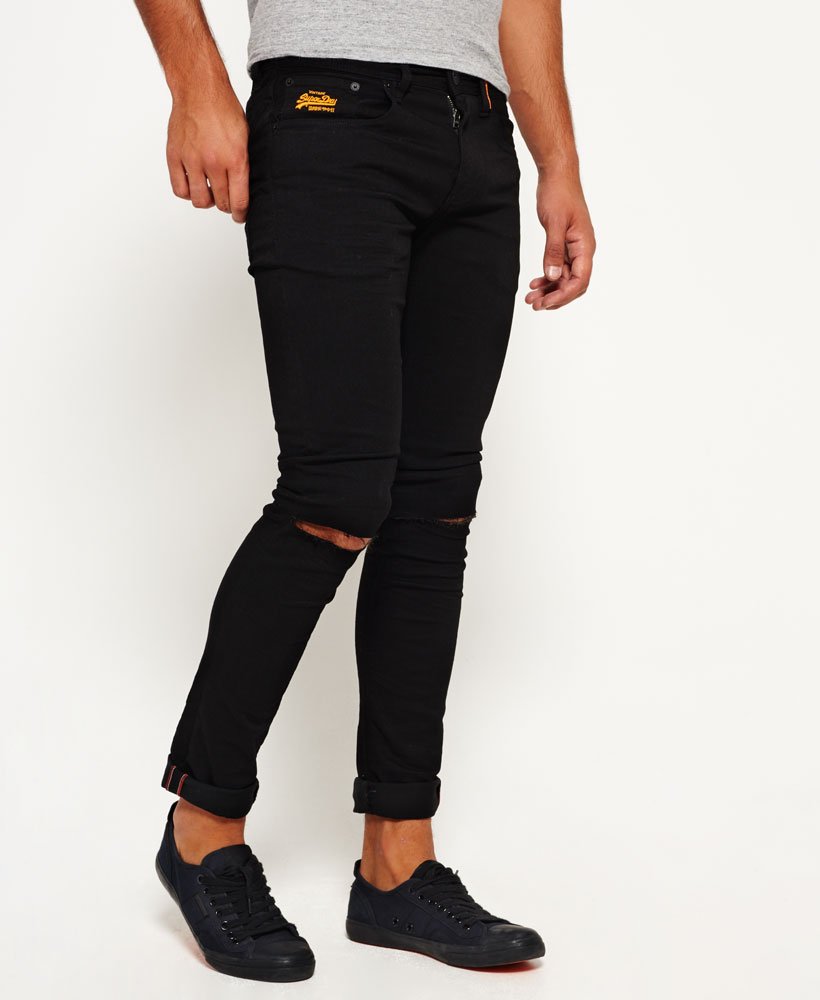 mens super skinny ripped jeans
