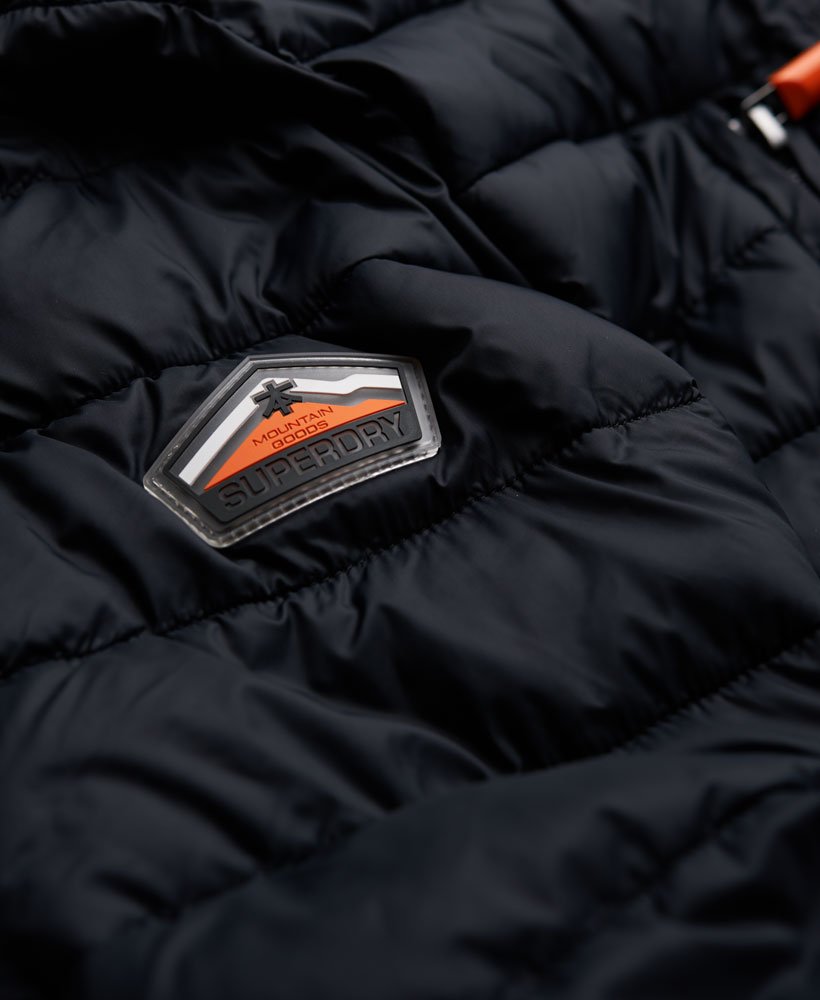 Men's - Fuji Triple Zip Jacket in Black | Superdry UK