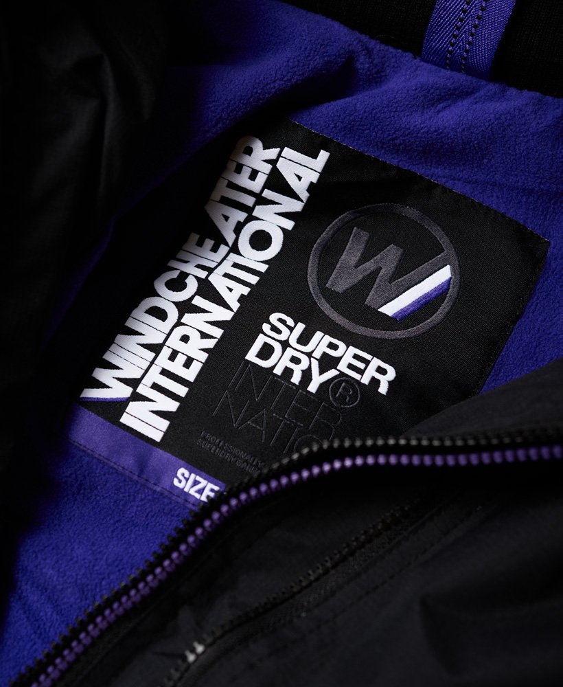 Arctic Pop Sd Windcheater Jacke Mit Kapuze Und Reißverschluss Superdry Pop Arctic SD-Windcheater mit Kapuze und Reißverschluss