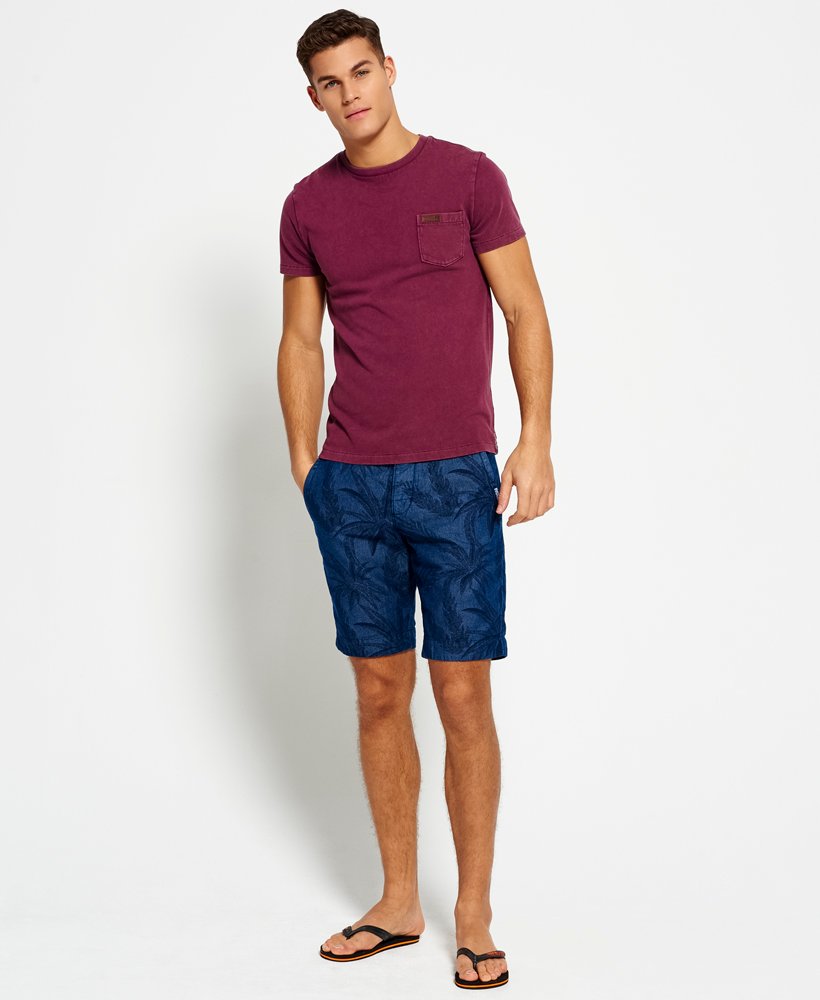Men's - International Riviera Chino Shorts in Blue | Superdry UK