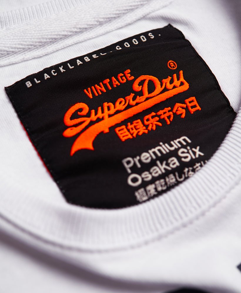 Mens - Osaka Hibiscus T-shirt in Optic | Superdry