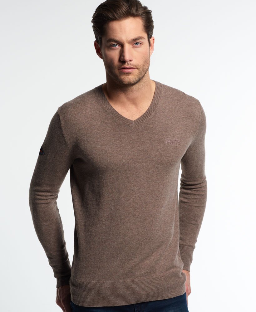 superdry v neck jumper