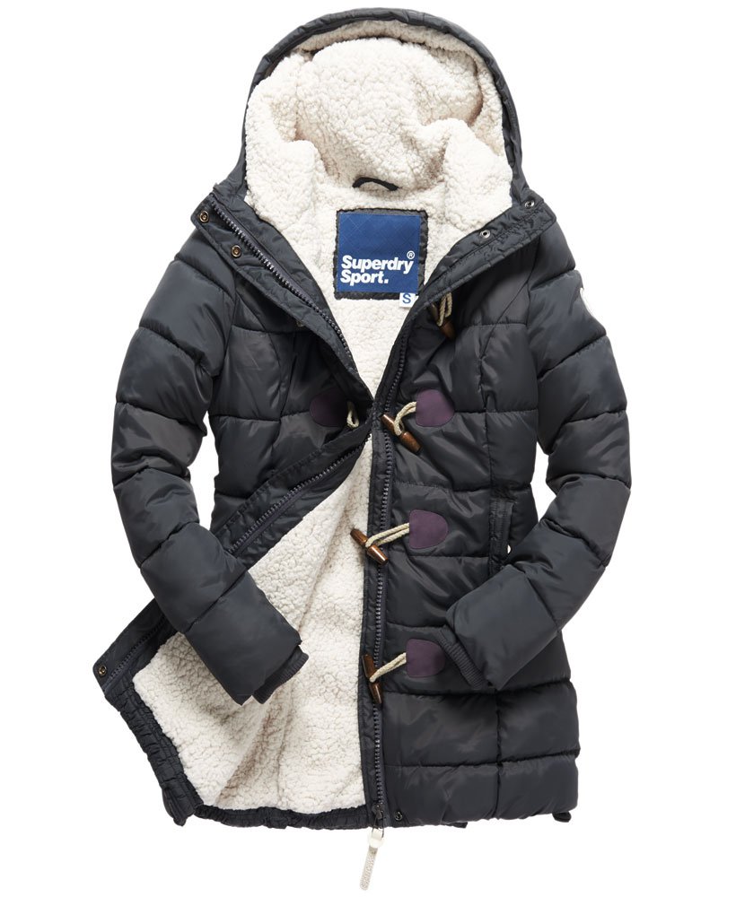 Womens - Puffle Jacket in Grey | Superdry