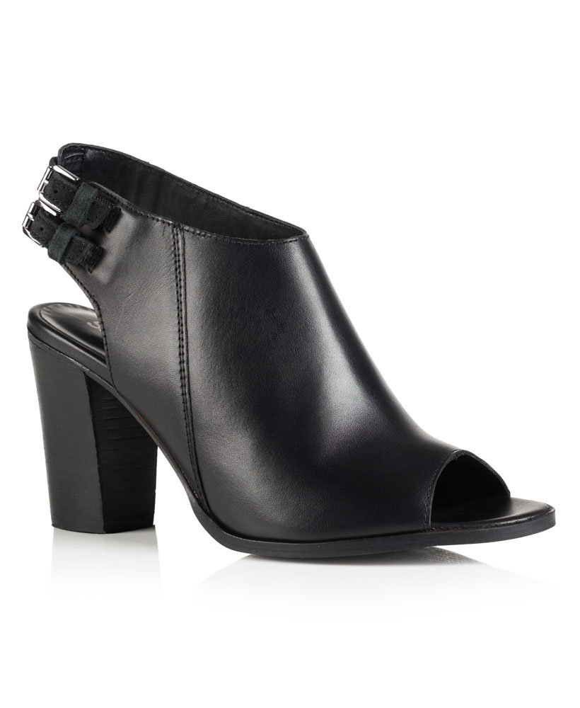 Womens - Wren Sling Back Heel Shoes in Black | Superdry