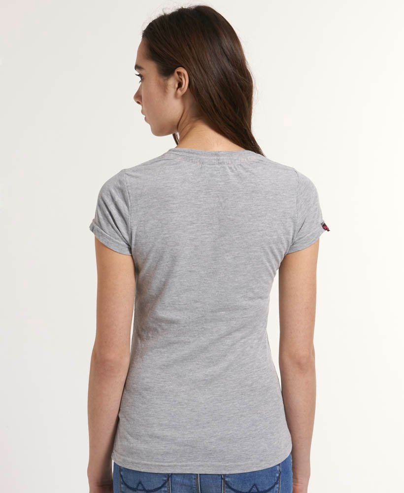 Womens - Original 77 T-shirt in Grey Marl | Superdry