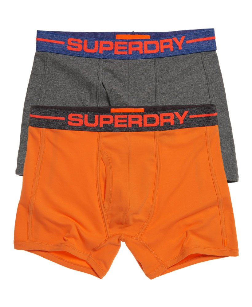 richting uit kat Superdry Sports Boxers Double Pack - Men's Mens Underwear
