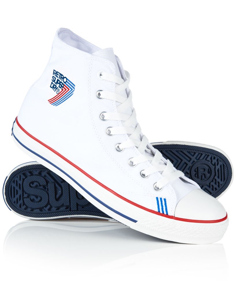 Retro Sport High Top Trainers,Mens,Sneakers