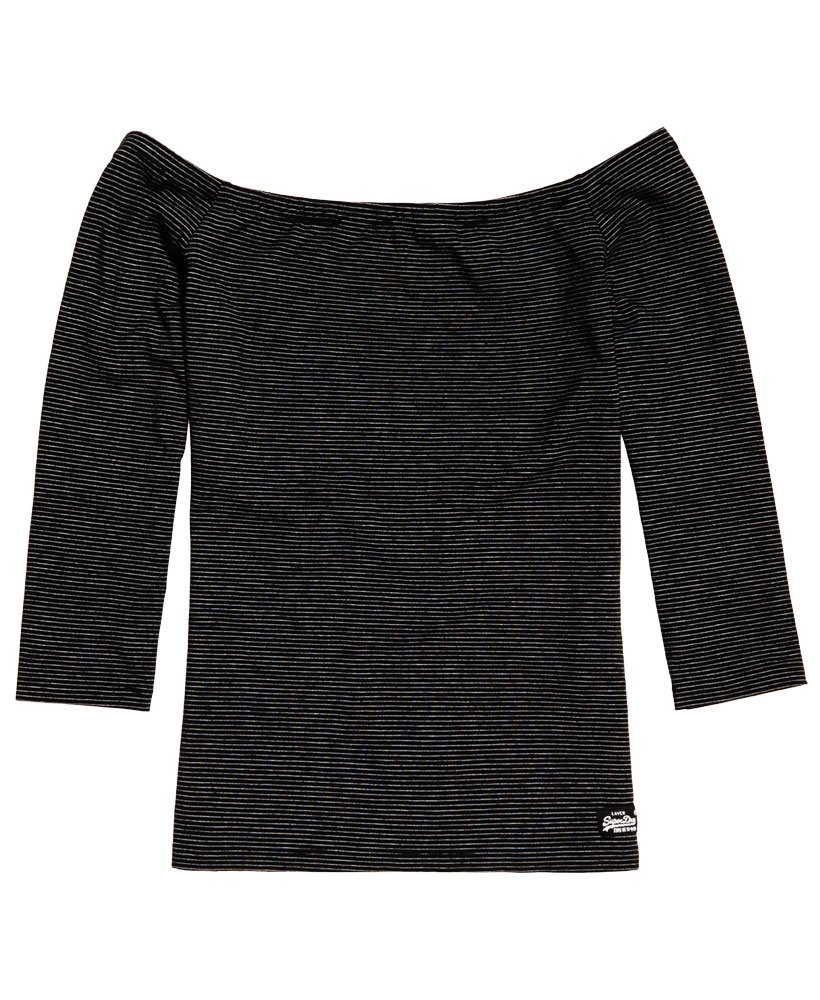 superdry off the shoulder top