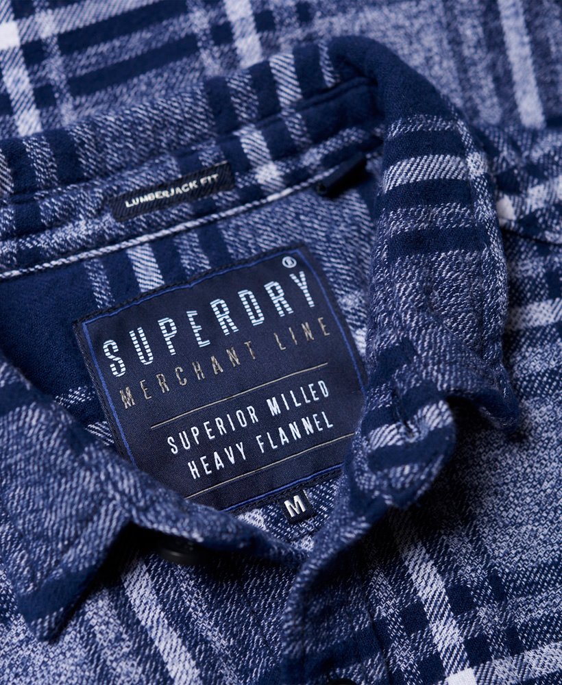 Superdry Milled Flannel Shirt 5