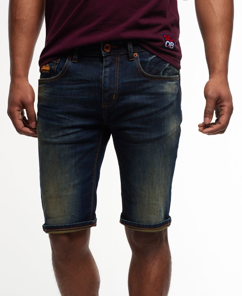 Superdry Officer Denim Shorts - Men's 