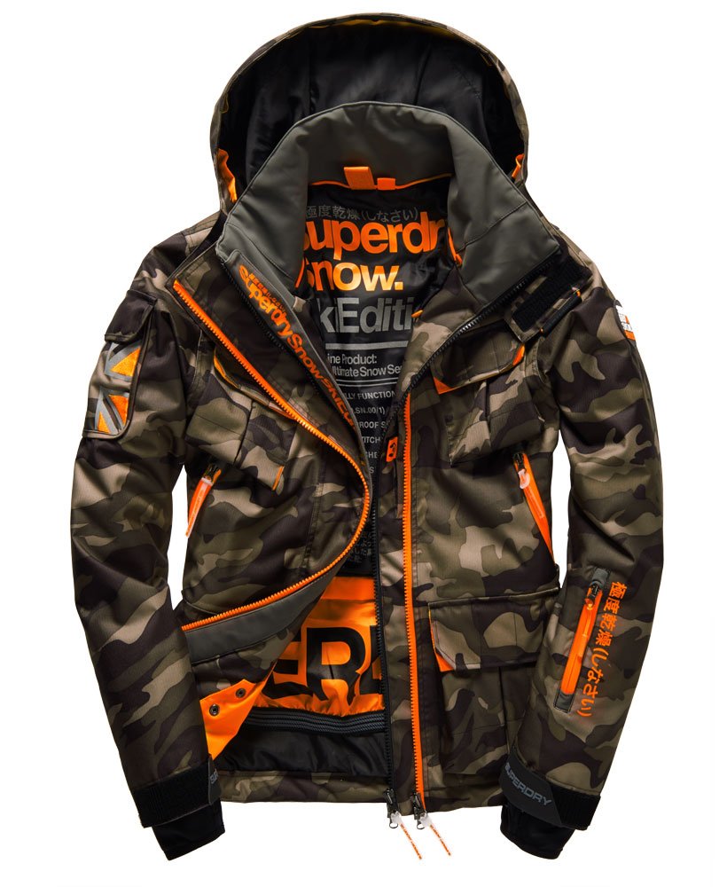 snow jacket superdry