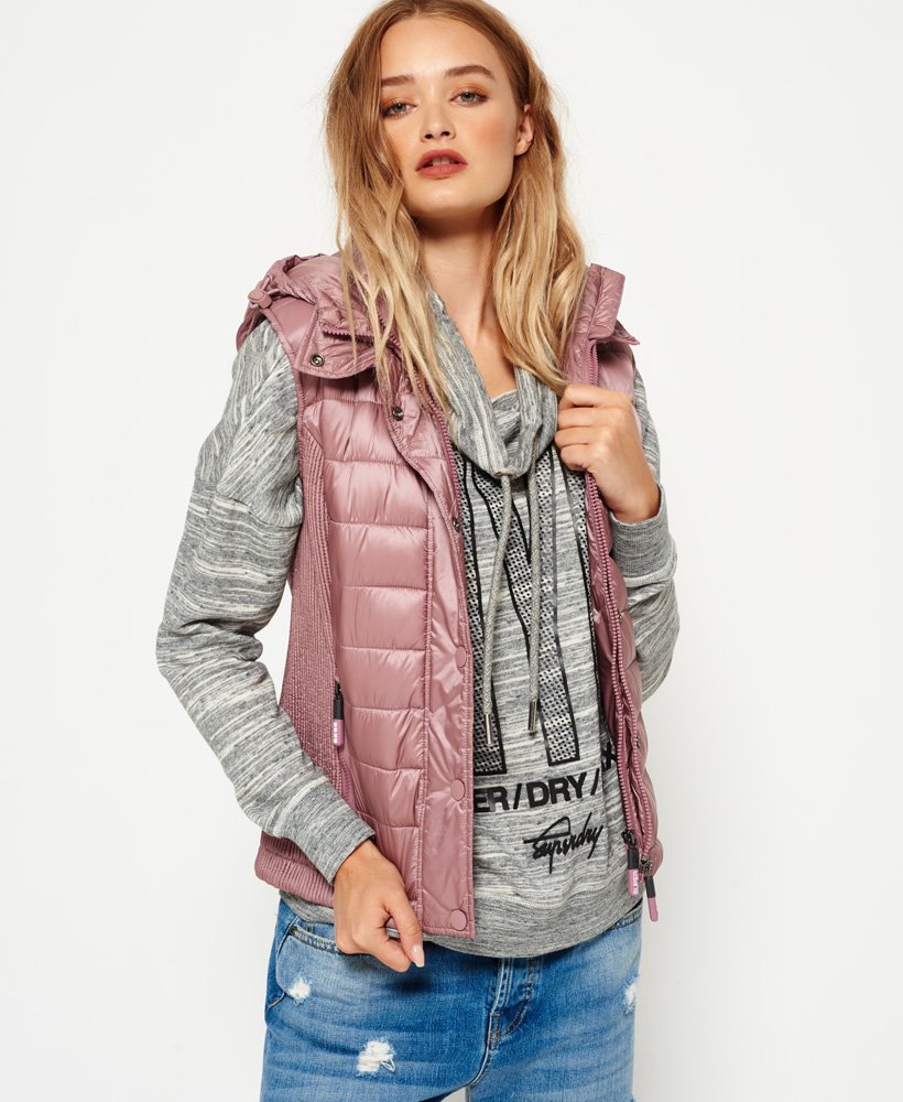 Afgekeurd inch Bowling Superdry Luxe Fuji Double Zip Vest - Women's Products