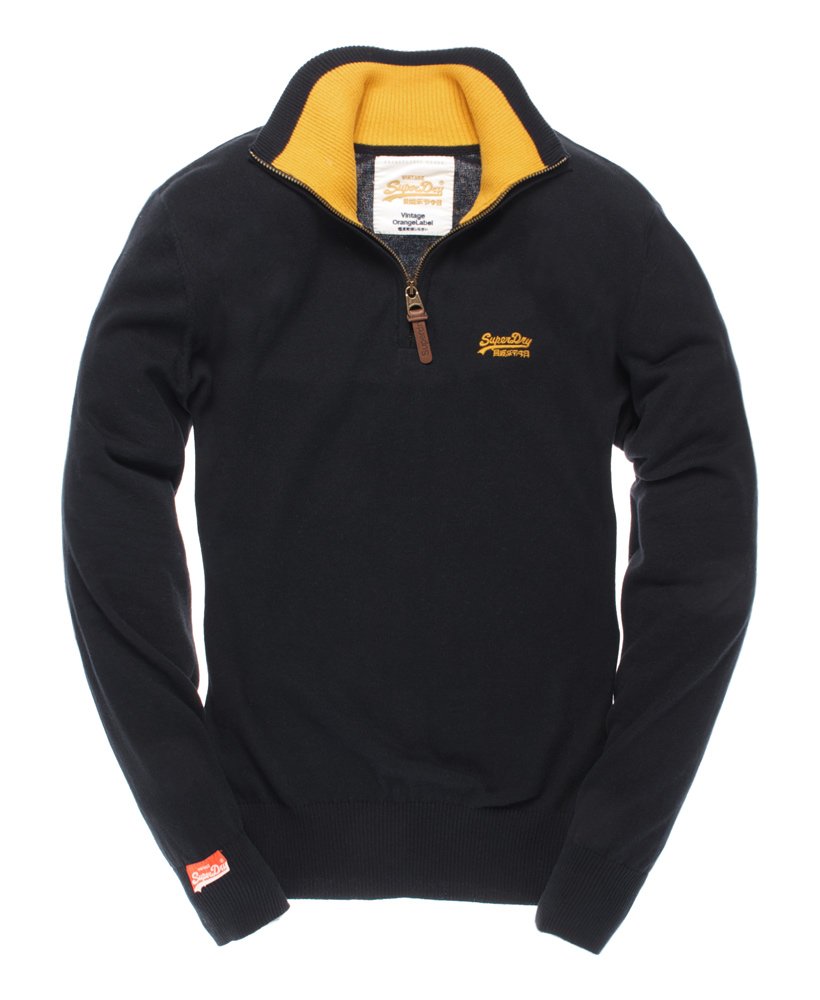 Mens Henley Regatta in Deep Sea Blue Superdry