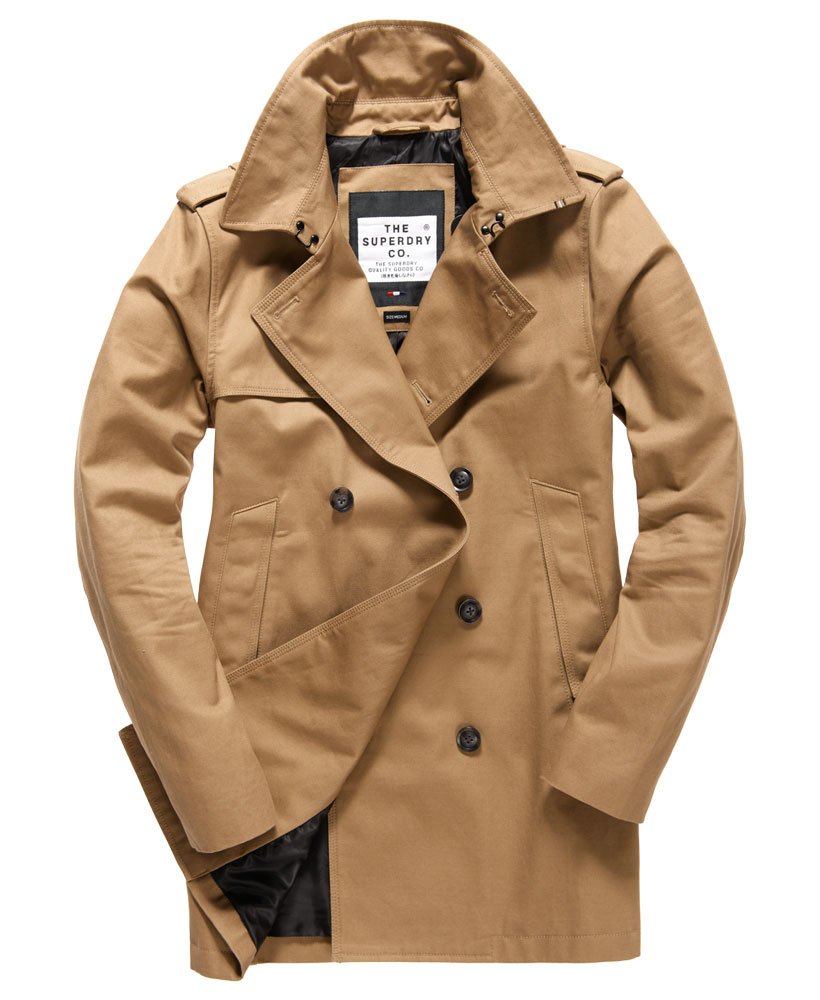 Superdry rogue trench sale