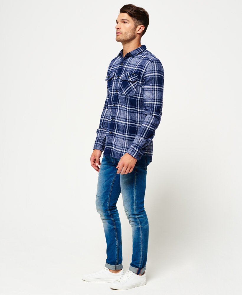 Superdry Milled Flannel Shirt 2