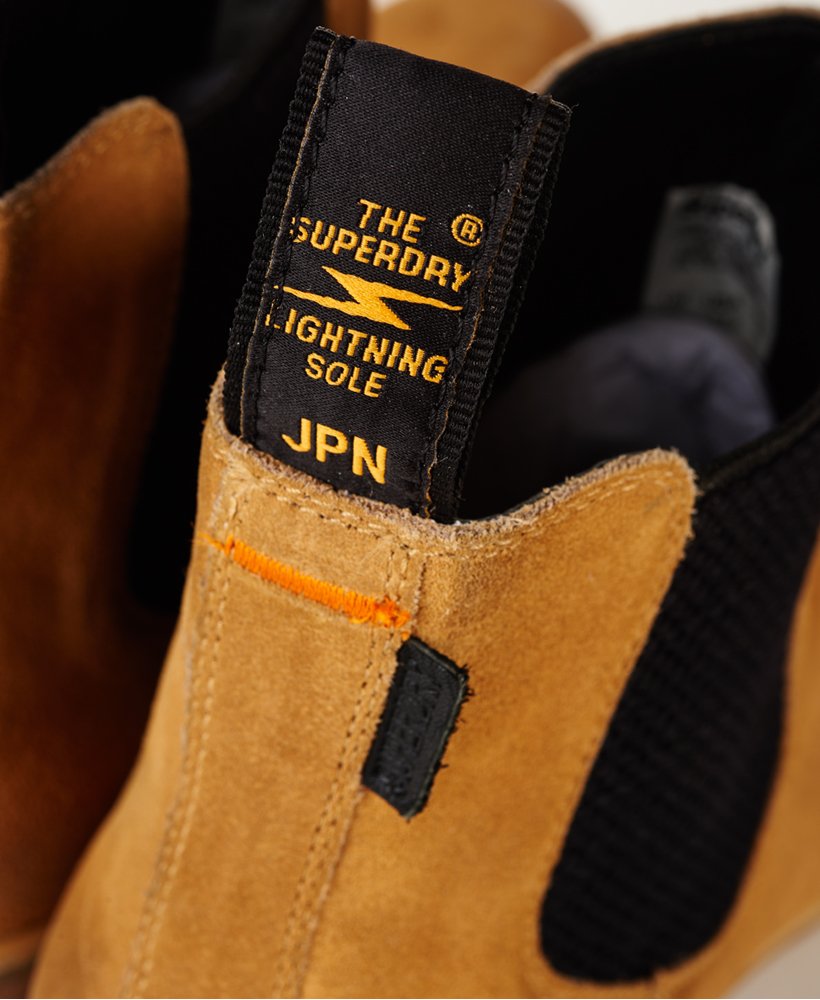 superdry meteora chelsea boots tan