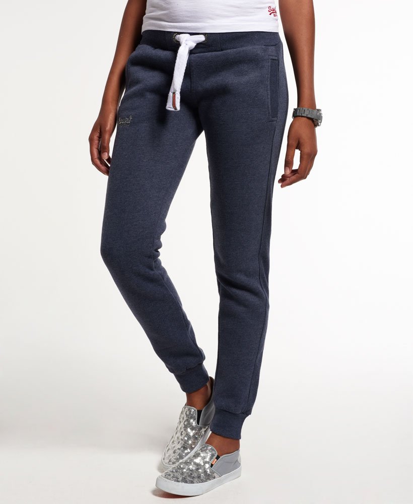 Womens - Slim Fit Joggers in Navy Marl