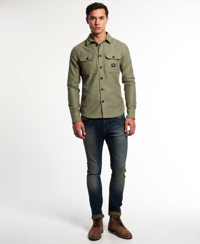 moleskin over shirt