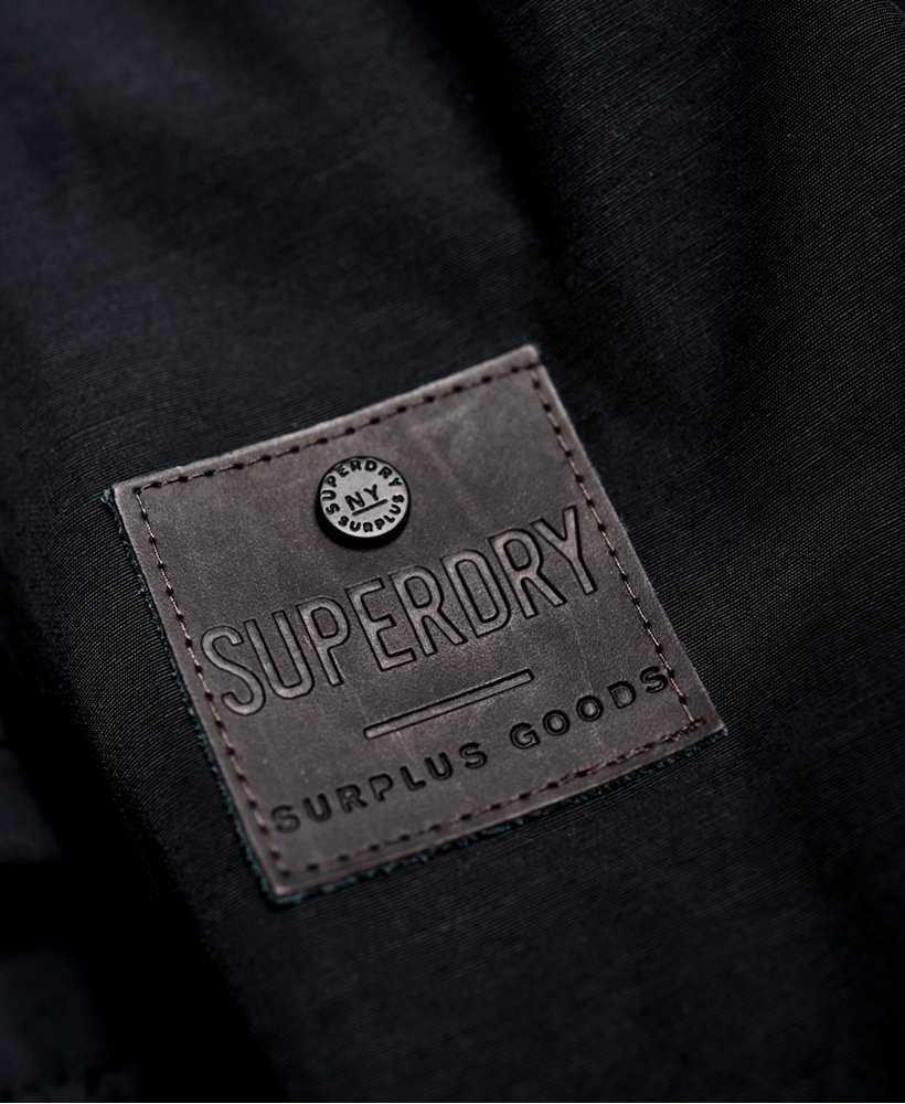 Mens - Surplus Goods Lite Parka in Black | Superdry