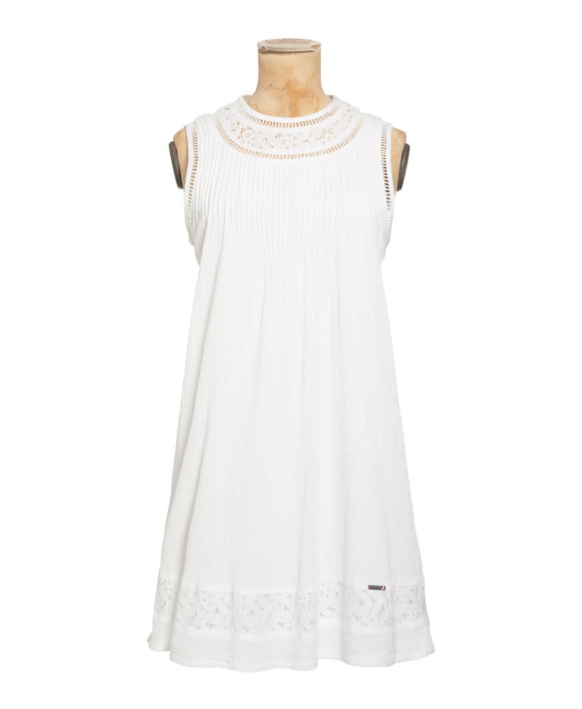 Womens - Summer Seeker Dress in Optic White | Superdry