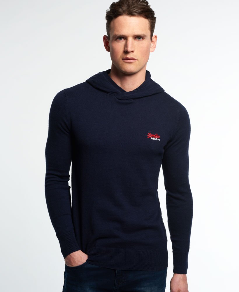 superdry knitted hoodie