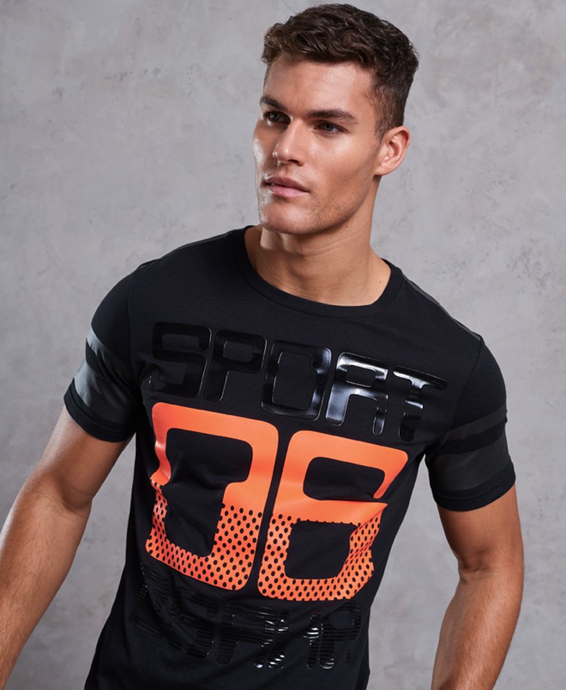 Men's Dry Sport Team T-Shirt in Black