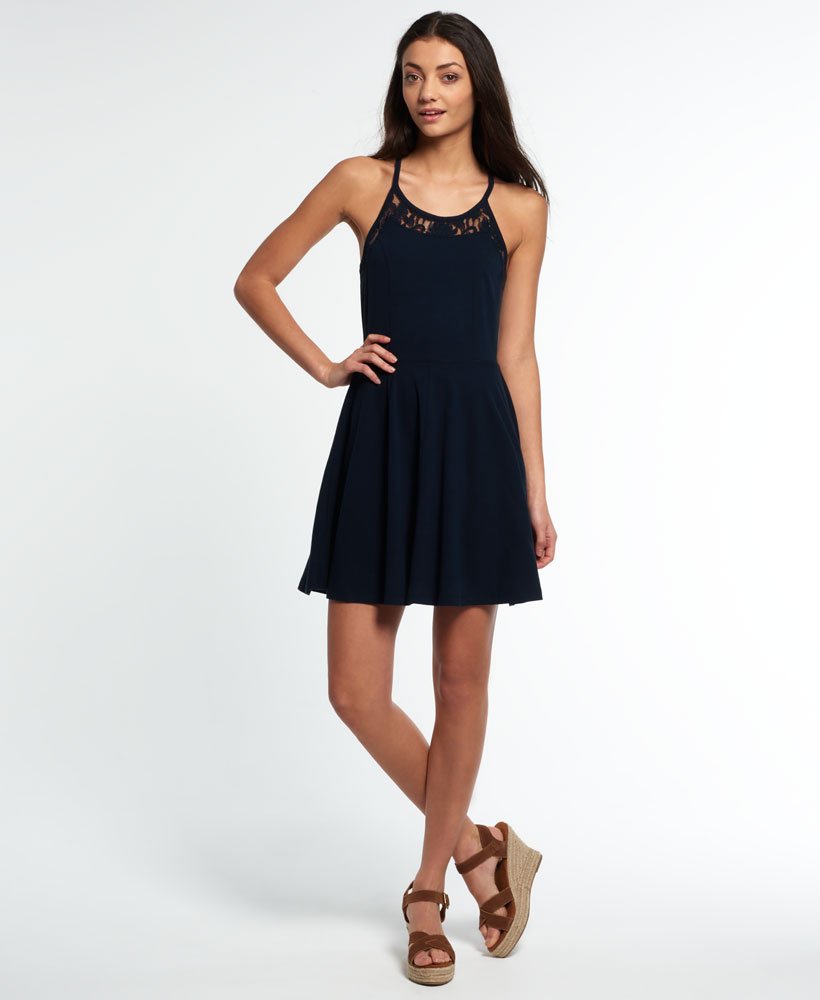 Womens - Cali Dream Cami Dress in Navy | Superdry