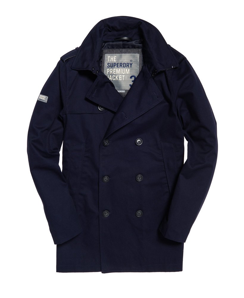 Superdry Remastered Rogue Trench Coat - Men's Mens Jackets