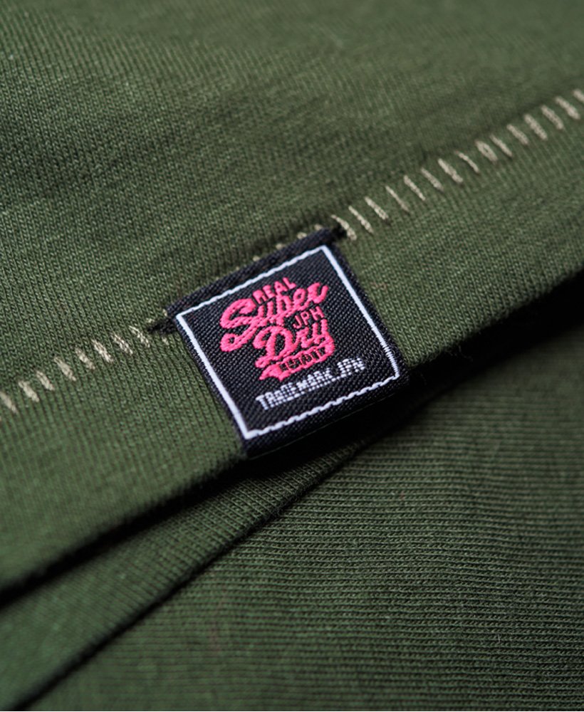 Womens - Slim Line T-Shirt Dress in Green | Superdry UK