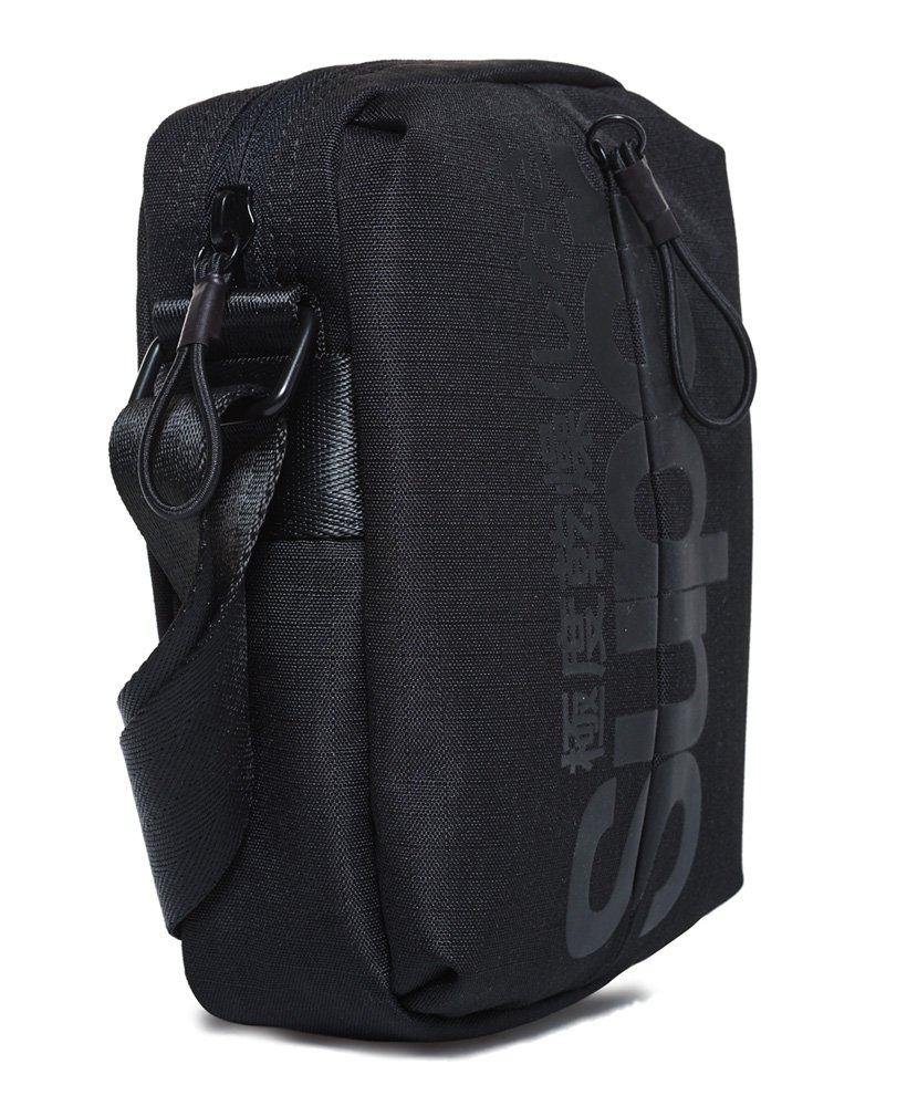 Mens - Invisible Pouch Bag in Black | Superdry