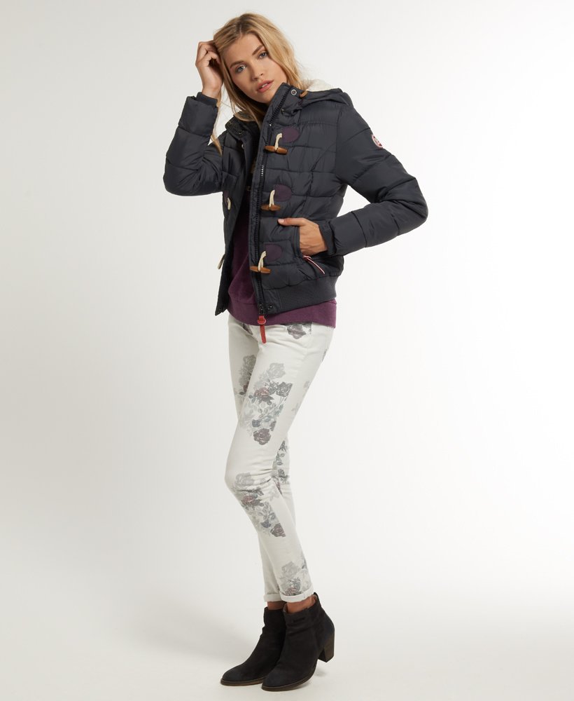 superdry toggle puffer jacket