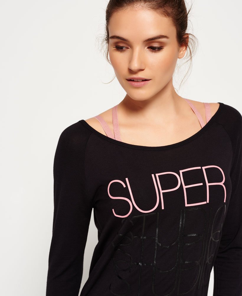 Superdry Womens Studio Drape Back Top 