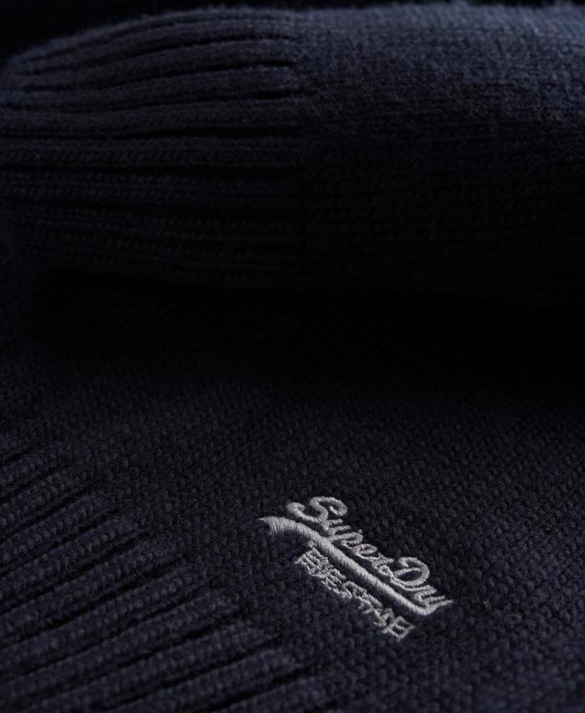 Mens - Matterhorn Henley in Deep Sea Blue | Superdry UK