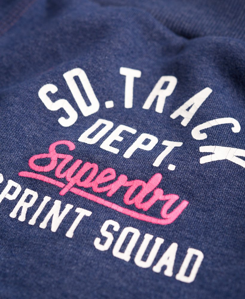 Womens - Track & Field Shorts in Navy | Superdry UK