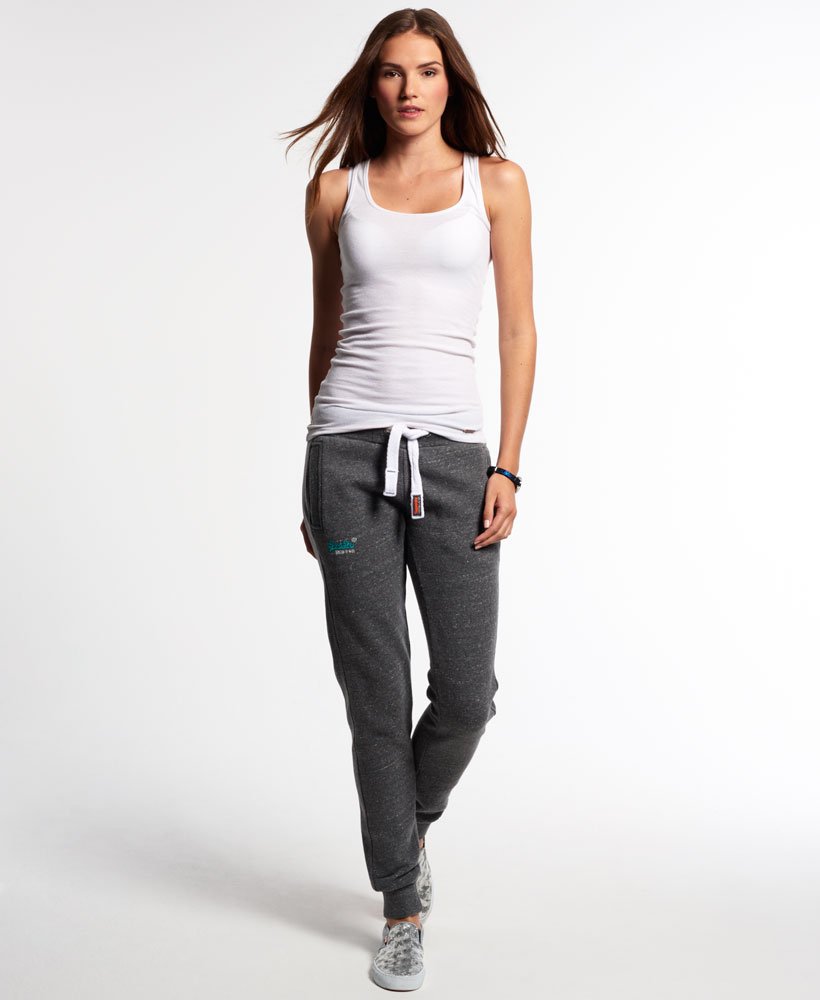 Women's - Slim Fit Joggers in Grey Heathered Dark