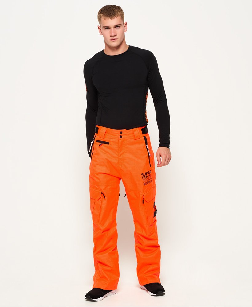 Hombre – Pantalones de esquí ajustados en Azul Marino Intenso Superdry ES