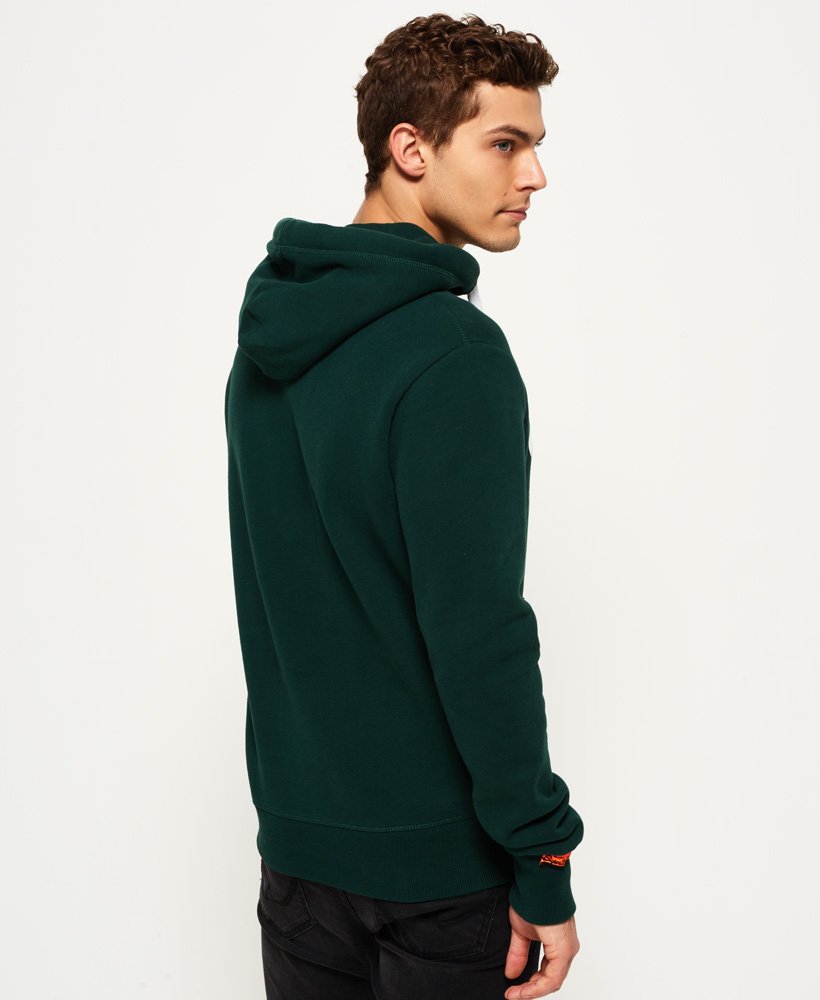 Mens green hot sale superdry hoodie