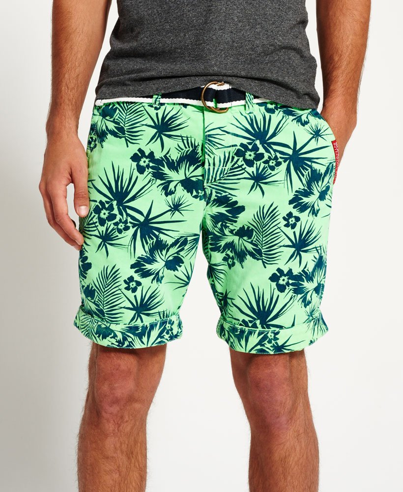 Mens - International Print Chino Shorts 