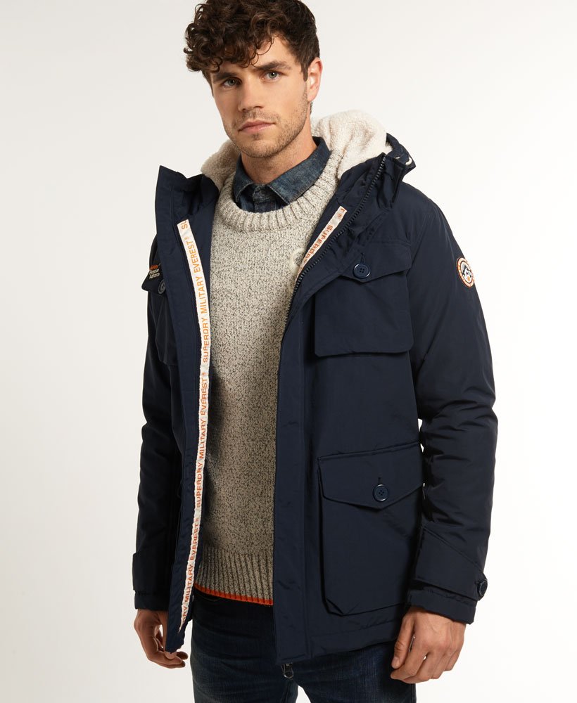 superdry military everest coat