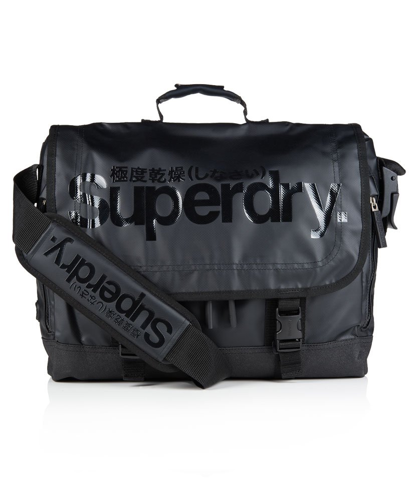Womens - Gel Tarp Laptop Bag in Black | Superdry