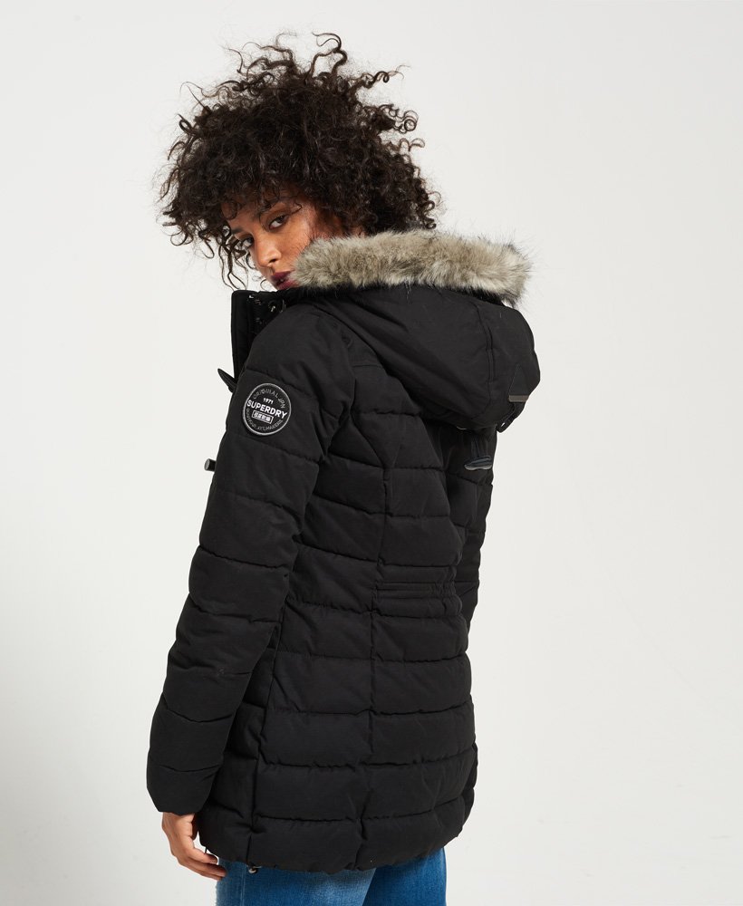 Superdry Microfibre Tall Toggle Puffle 