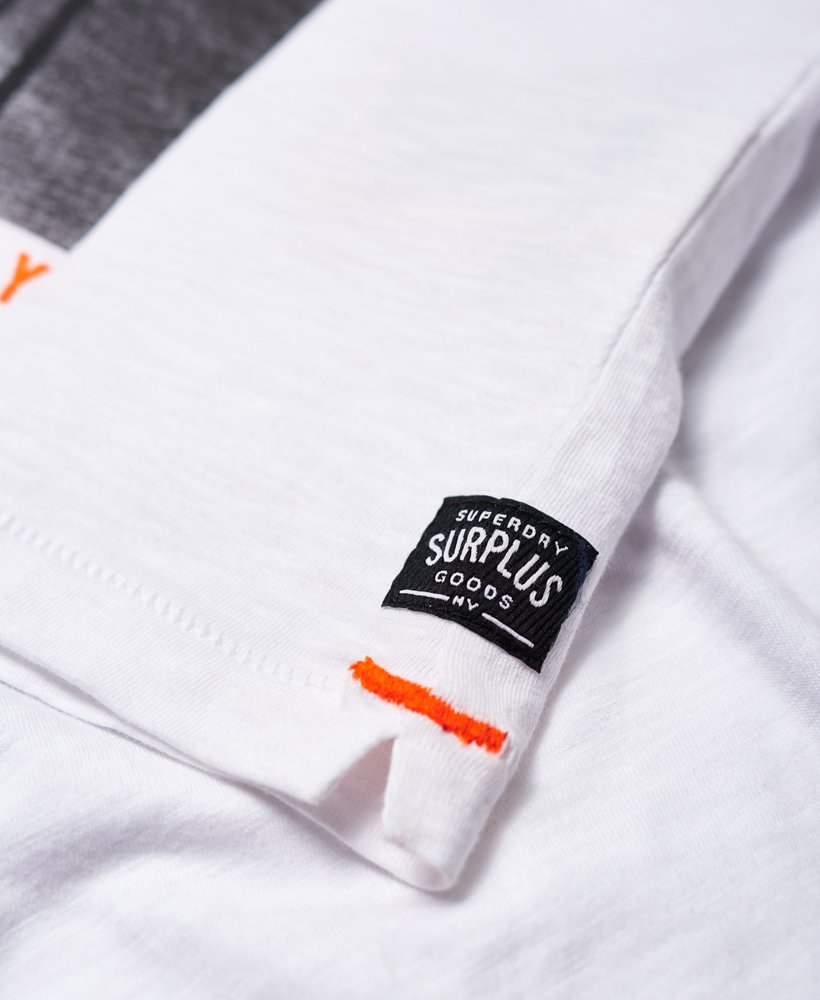 Mens - Surplus Goods Graphic Vest Top in White | Superdry