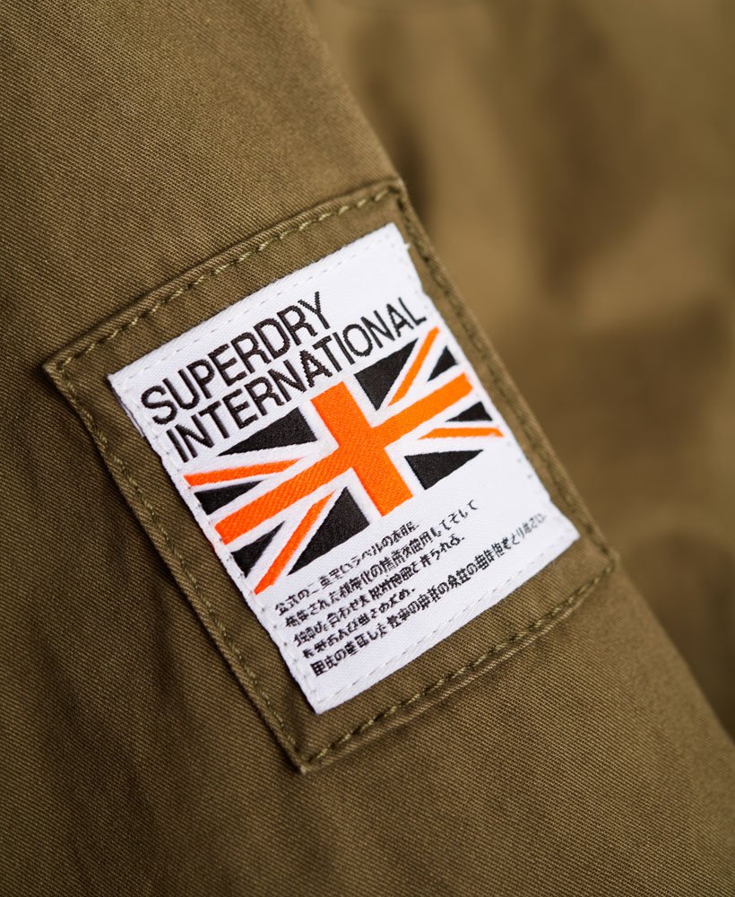 Men's - Rookie Military Parka Jacket in Deepest Army | Superdry UK