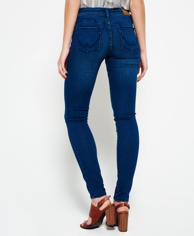 Womens - Alexia Jegging Jeans in Dark Blue | Superdry UK