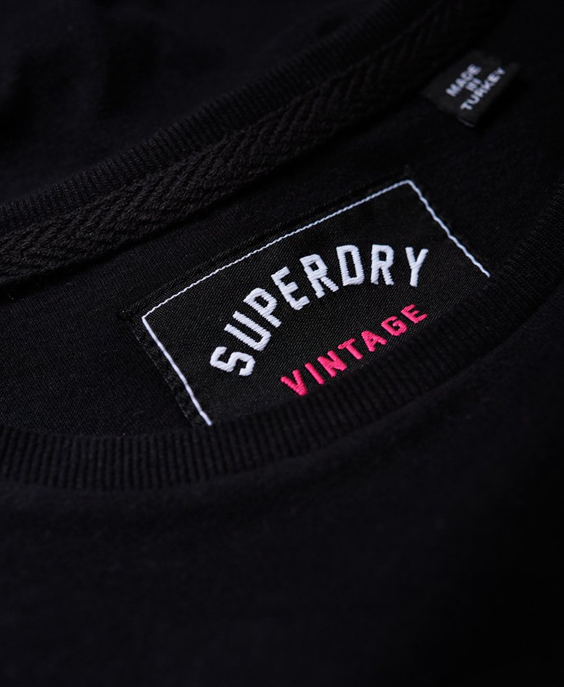Womens - Osaka Boxy T-Shirt in Black | Superdry