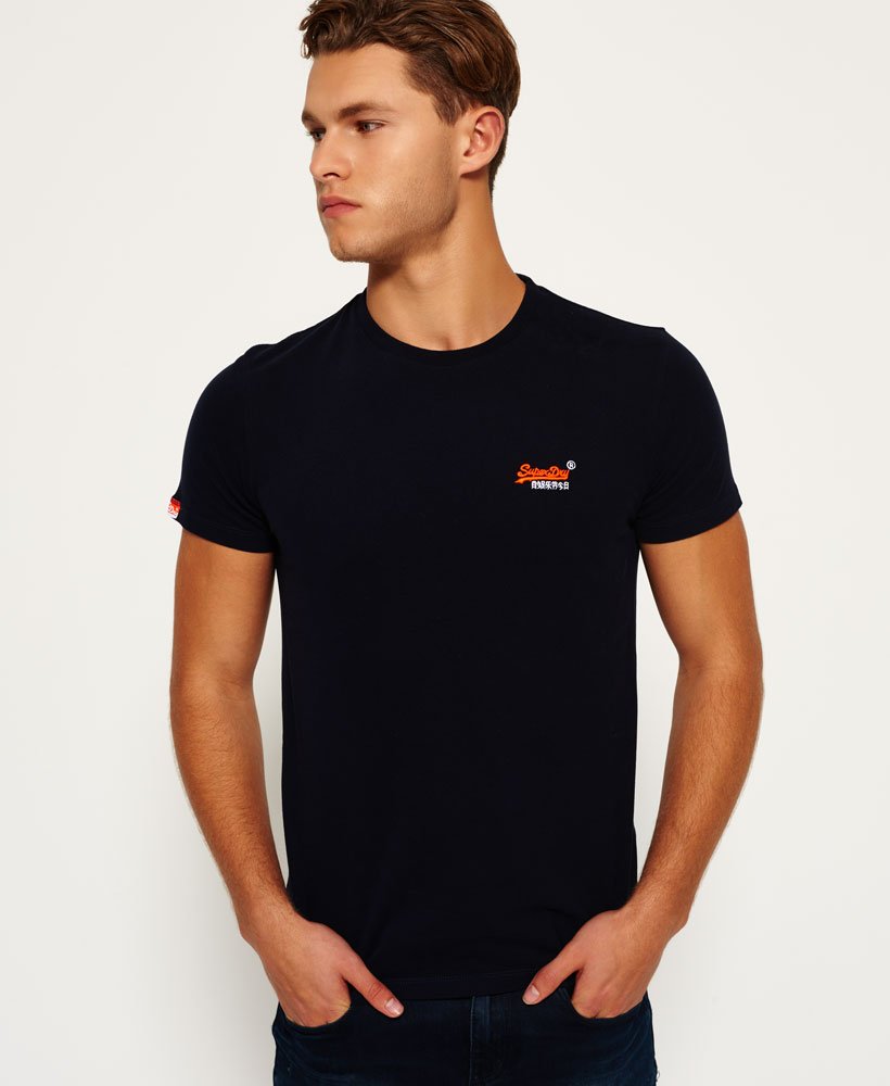 Maldive Pink Space Details about   Superdry Orange Lable Vintage Embroidery Crew Mens T-shirt 