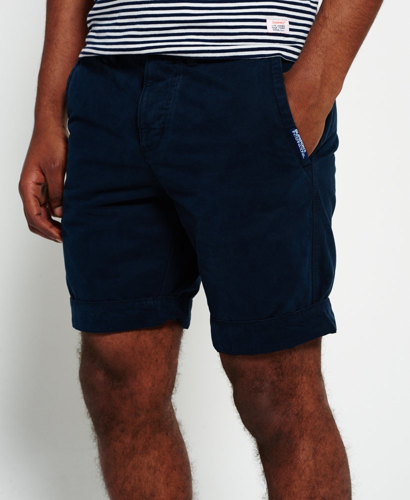 short superdry chino