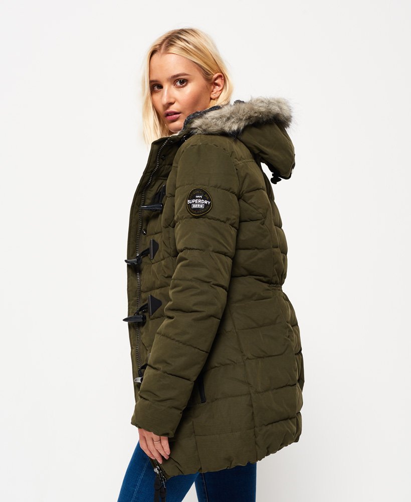 Superdry toggle puffle outlet jacket