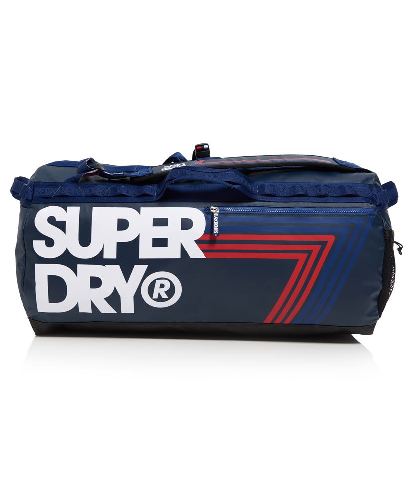 Mens - Retro Sport Kitbag in Retro Navy | Superdry